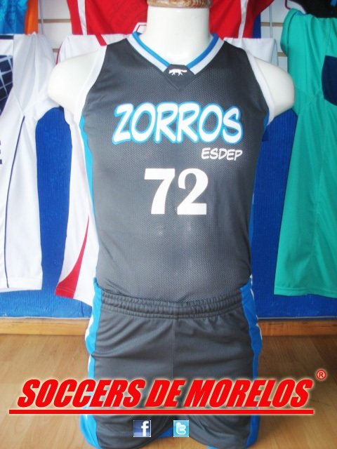 UNIFORME DE BASKETBALL DISEÑO ESPECIAL