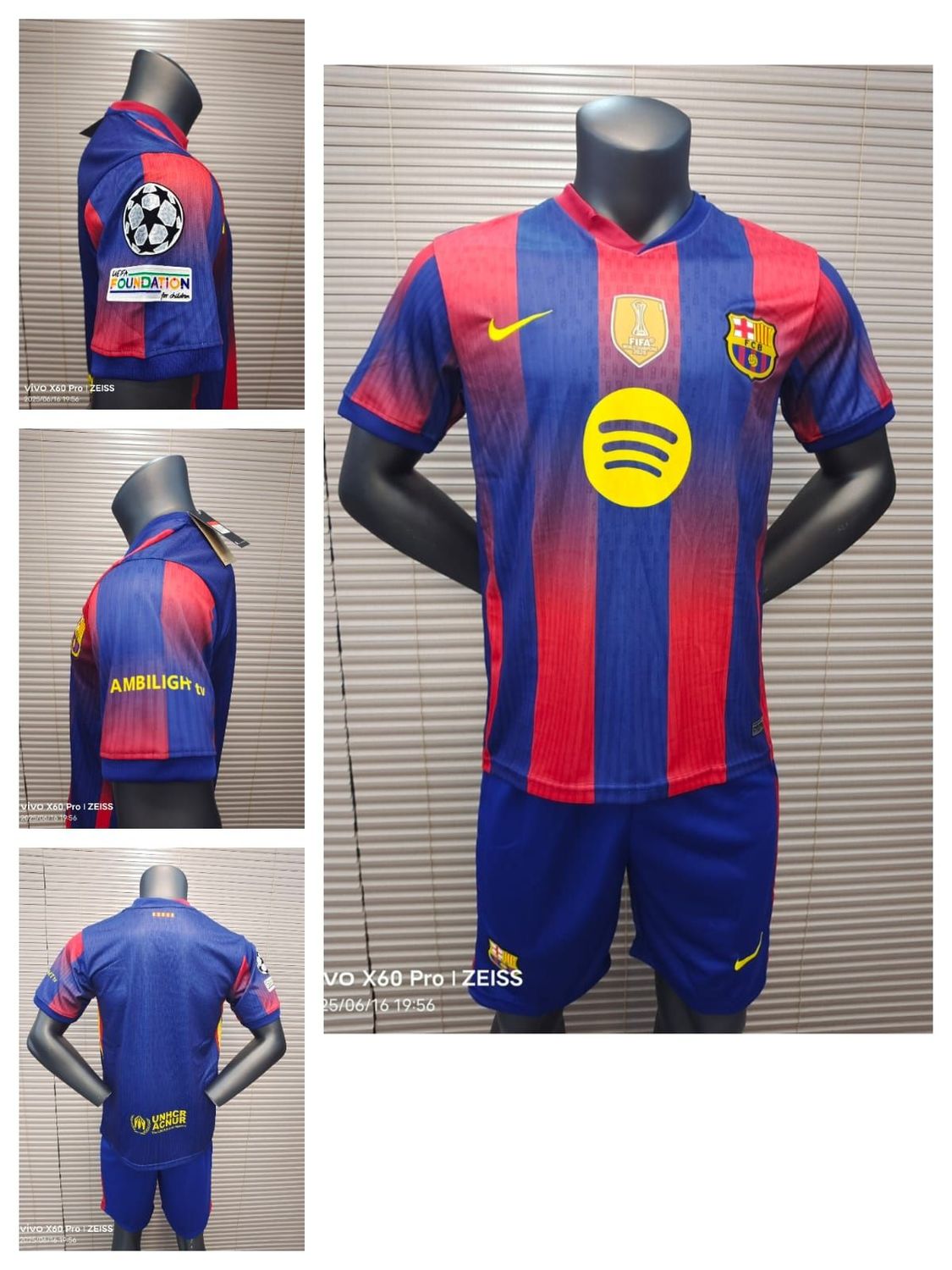 UNIFORME IMPORTADO BARCELONA LOCAL