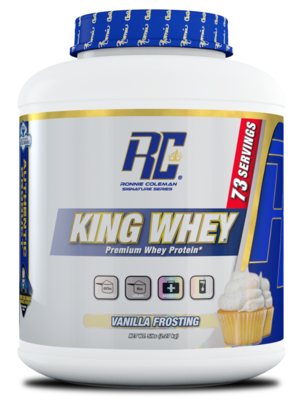 KING WHEY 5 LBS VANILLA FROSTING RONNIE COLEMAN