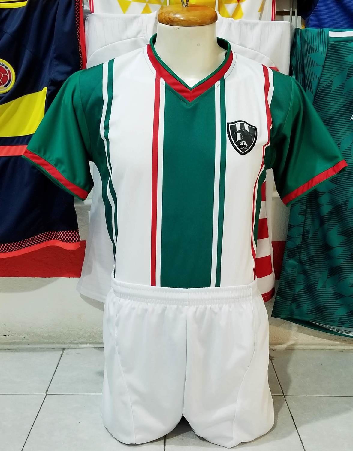 UNIFORME DE FUTBOL CUERVOS LOCAL 2019 DRI-FIT