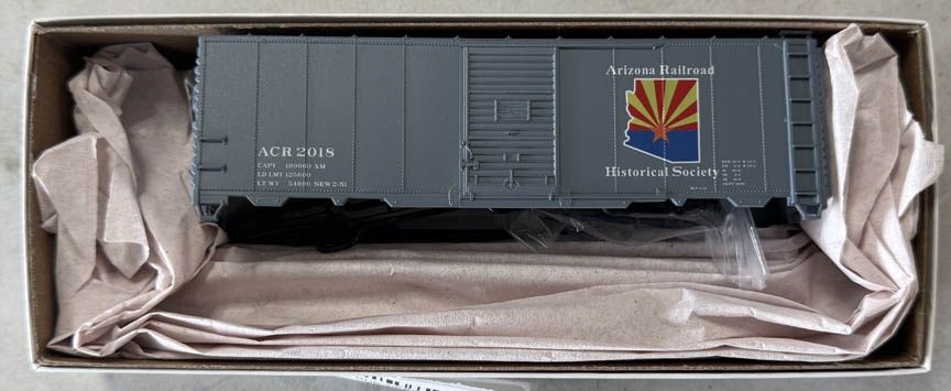 AZ RHS 40' Steel Boxcar ACR 2018
