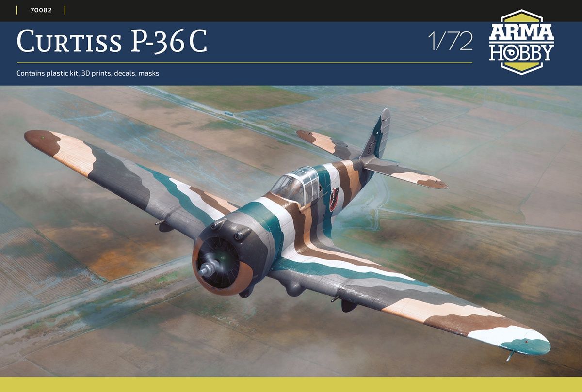 Curtiss P-36C - ARM 70082