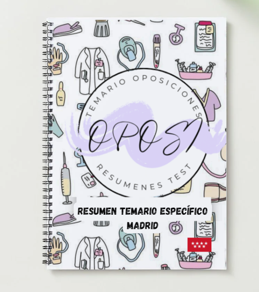 Libro Oposi Madrid temario específico Impreso