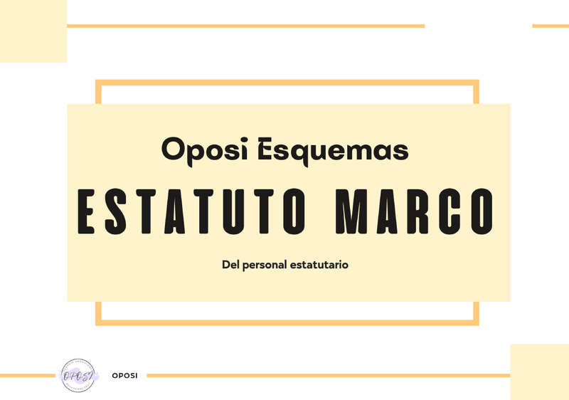 Estatuto Marco del personal estatutario