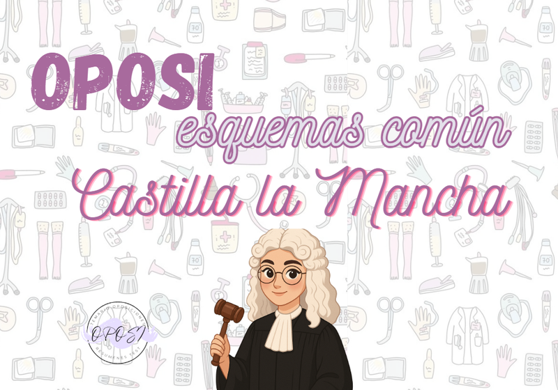 Libro oposi esquemas Castilla la Mancha ( IMPRESO)