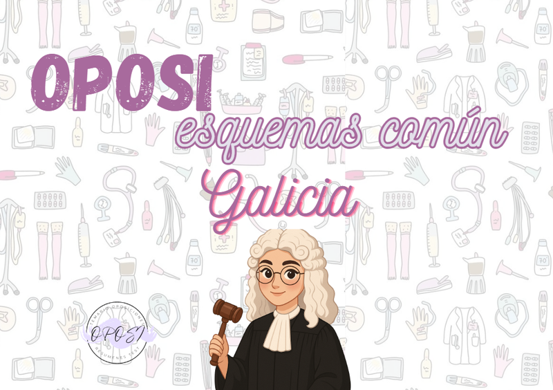 Libro oposi esquemas Galicia Impreso