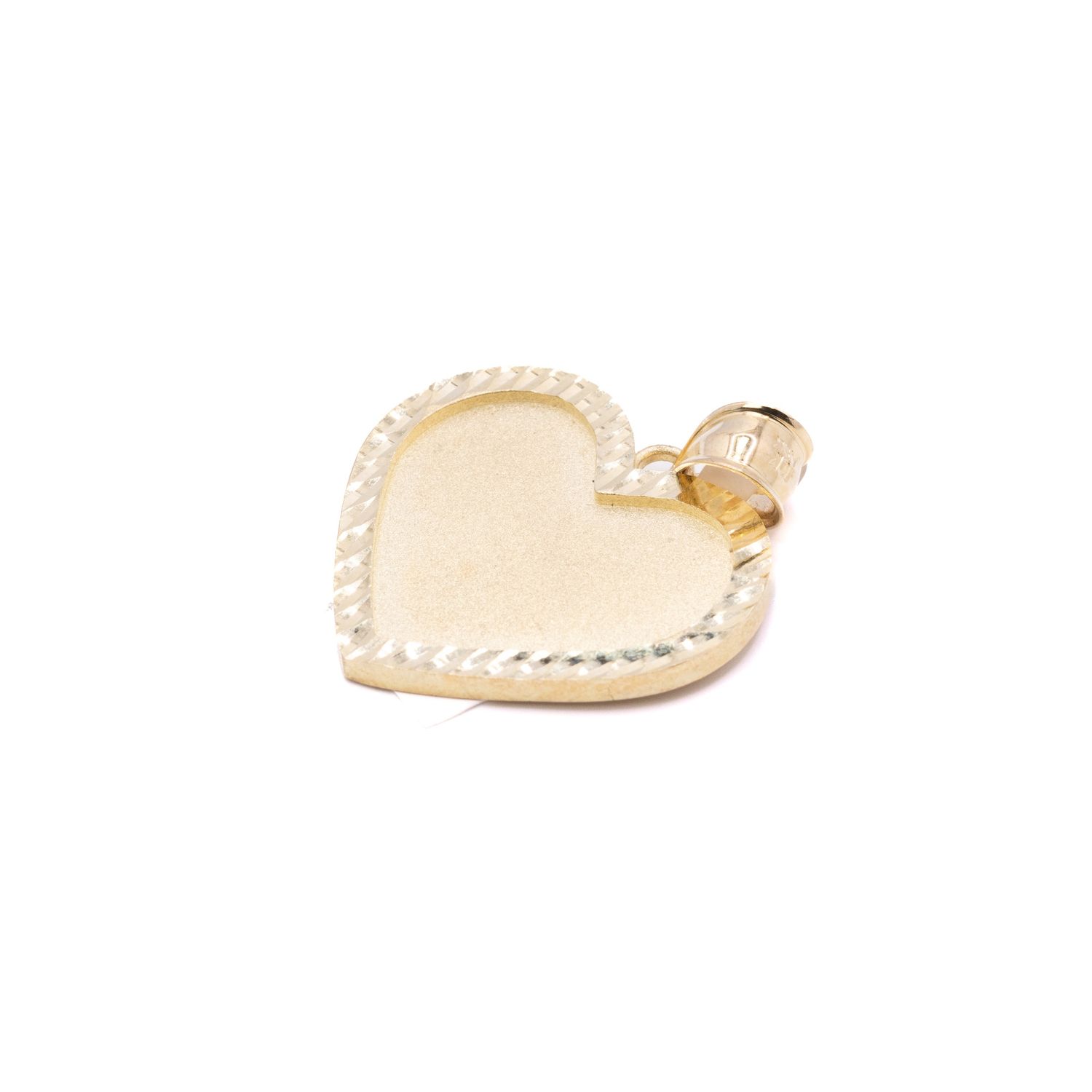 10k Heart Picture Pendant