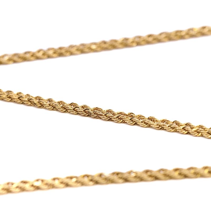 2.9mm Rope Chain 22&quot;