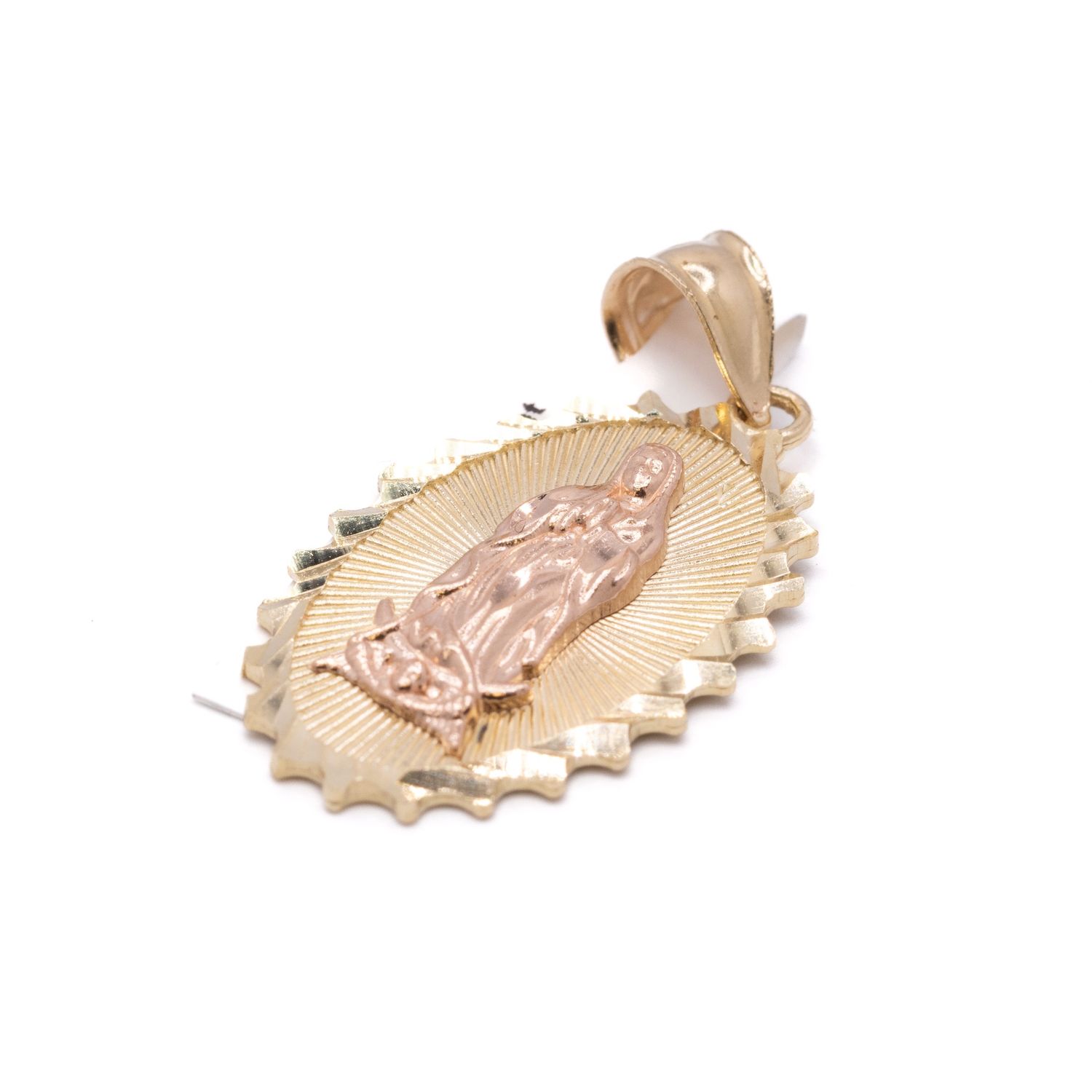 10k Virgin Mary Pendant M