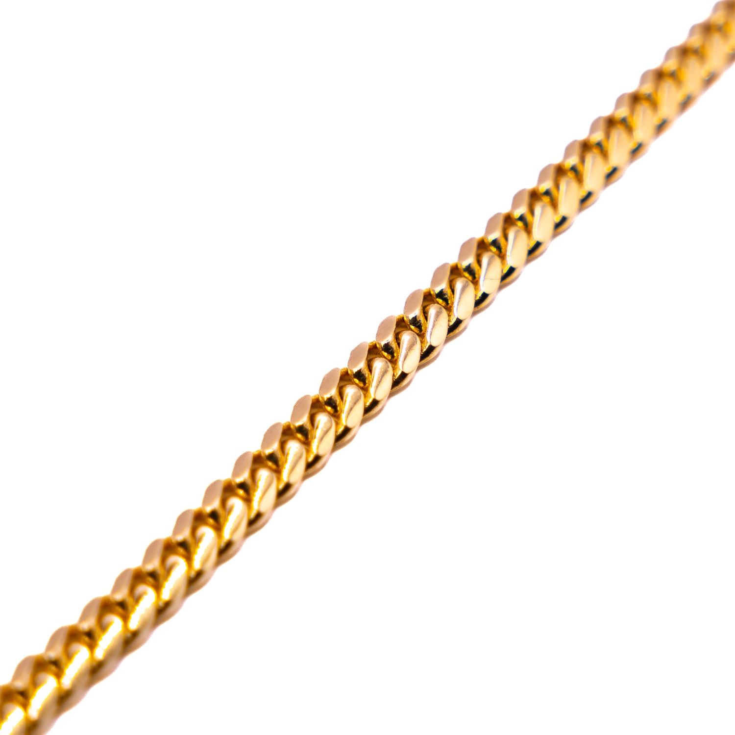 3.3mm Miami Cuban Link Chain 20”