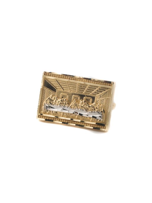 14k Last Supper Ring