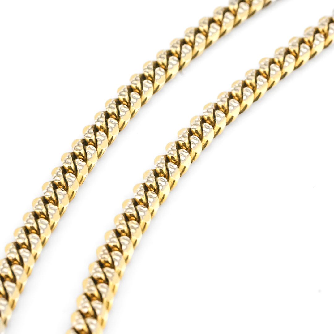 5mm Diamond cut Cuban