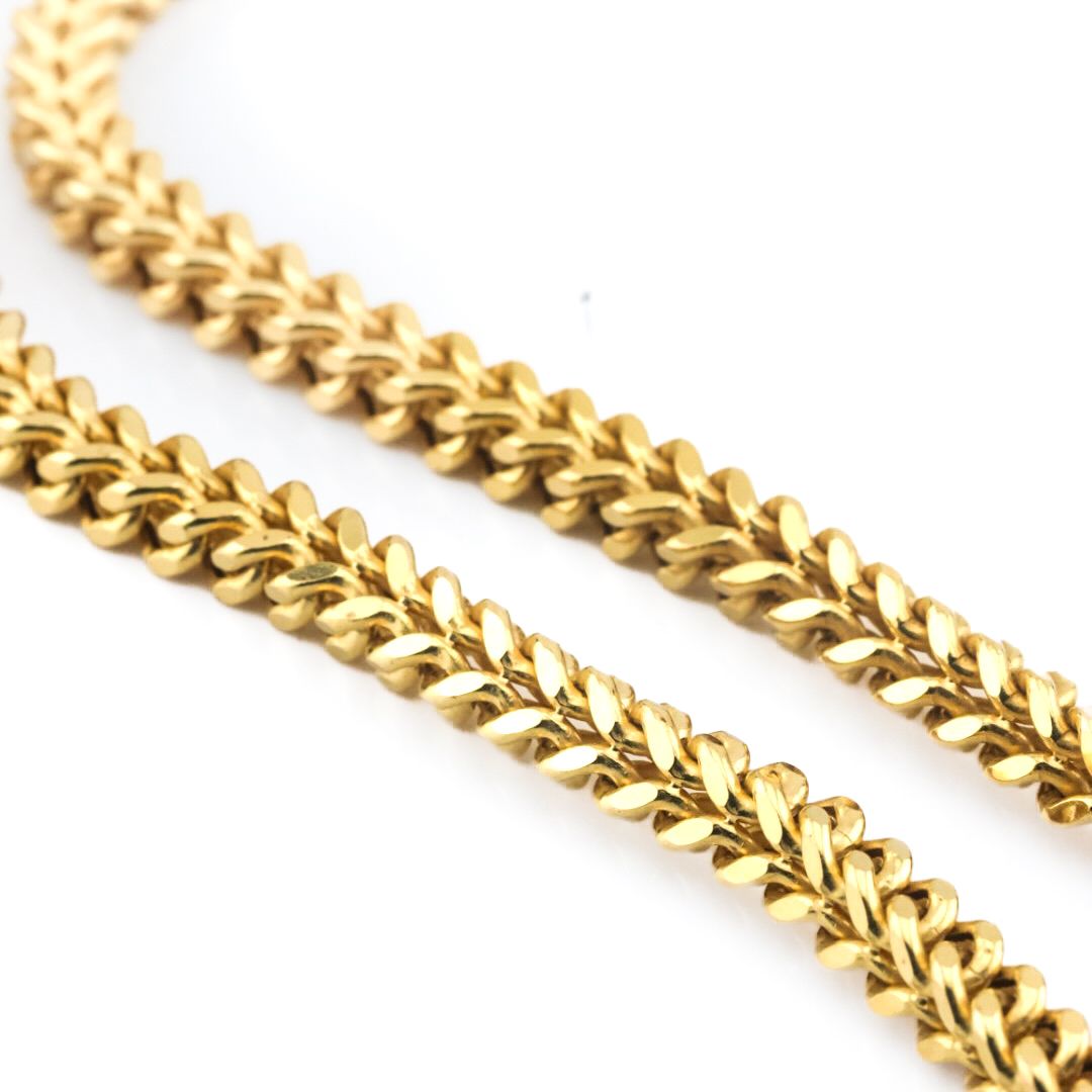 5.3 MM Hollow Franco Chain 22&quot;