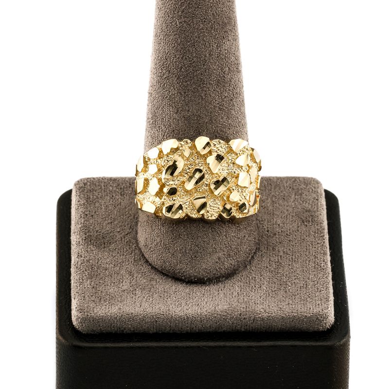 14k Nugget ring Cuts