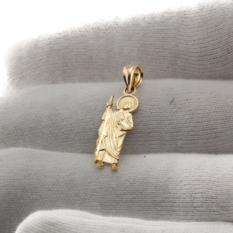14k xs San Judas pendant