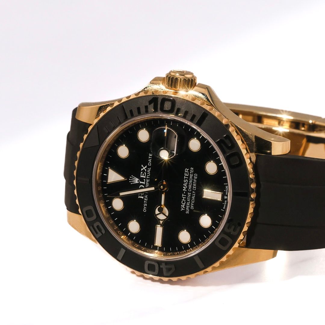 Yacht Master 42mm Oyster flex YG