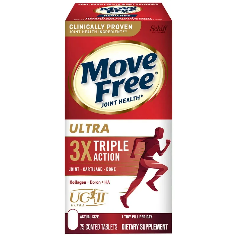 Schiff Move Free Ultra Triple Action – Viên Uống Hỗ Trợ Xương Khớp Cao Cấp
