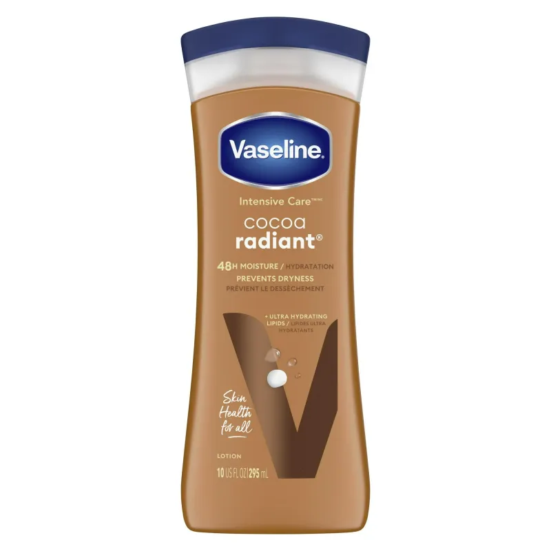 Kem dưỡng ẩm body Vaseline Cocoa Radian, 295ml
