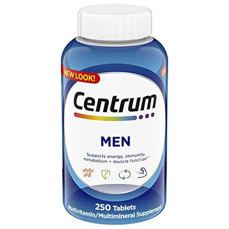Centrum Multivitamin for Men – Viên Uống Bổ Sung Đa Vitamin &amp; Khoáng Chất Cho Nam