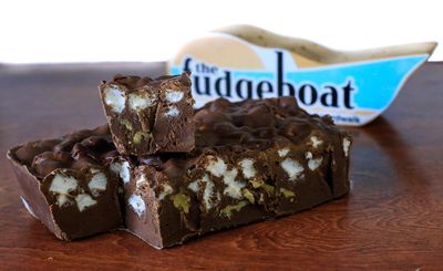 Rocky Road Fudge