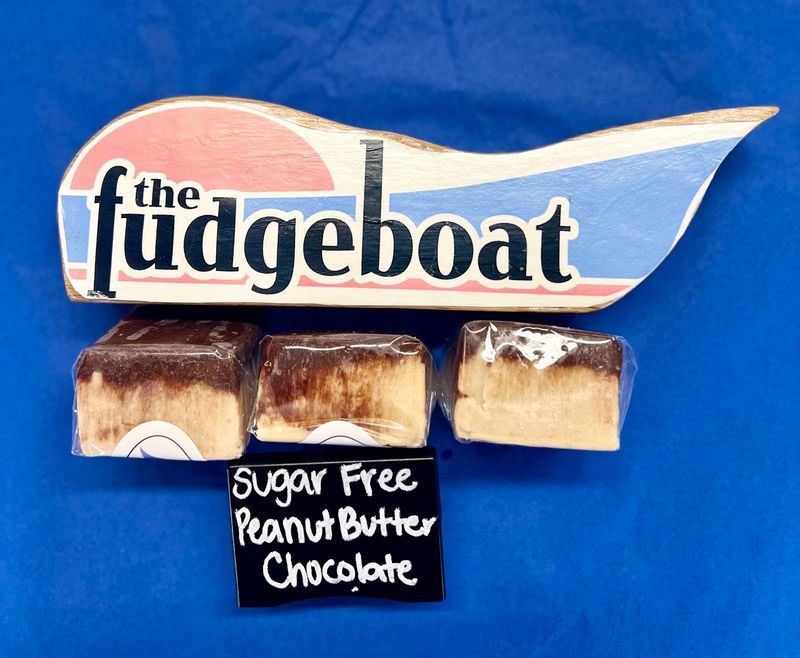 Sugar Free Chocolate Peanut Butter Fudge