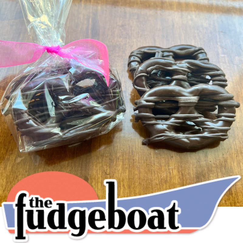 *Dark Chocolate Covered Pretzels