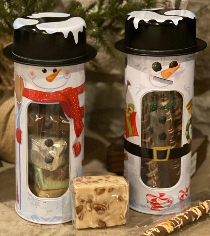 Snowmen Tins