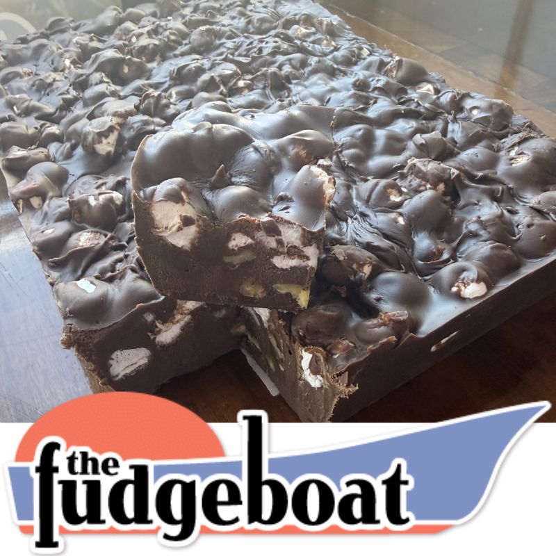 Rocky Road Fudge