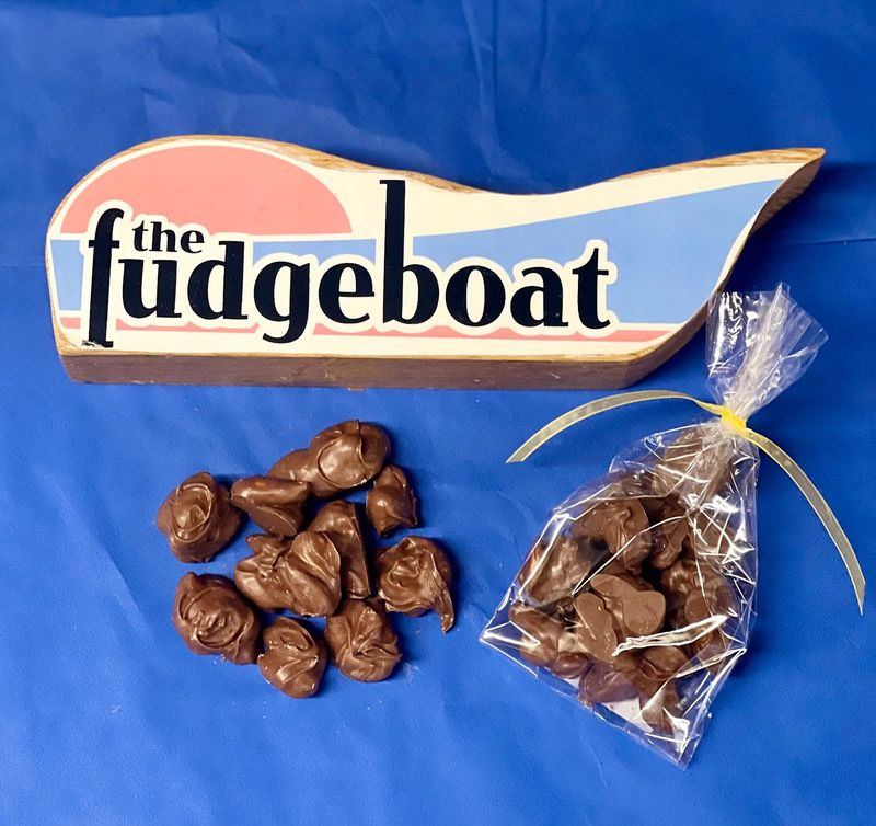 *Chocolate Dipped Almonds