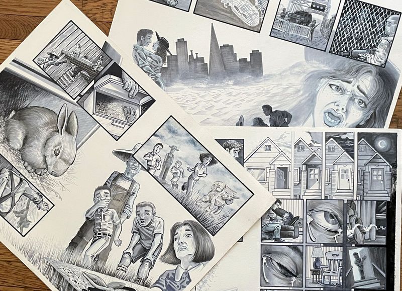Comic Pages: Cruel Summer