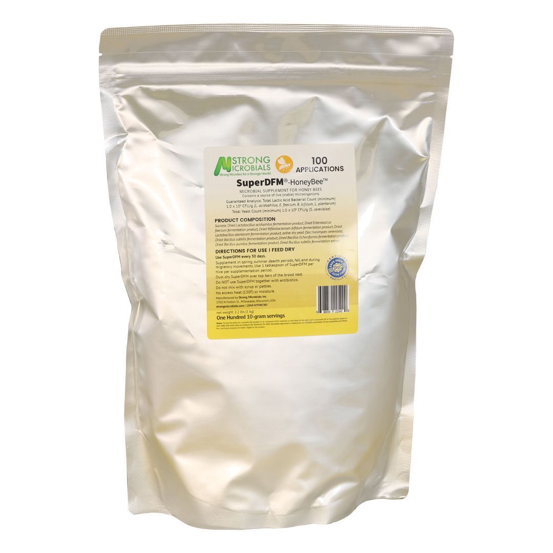 Super DFM (Direct Fed Microbials) - Supplement for 100 hives