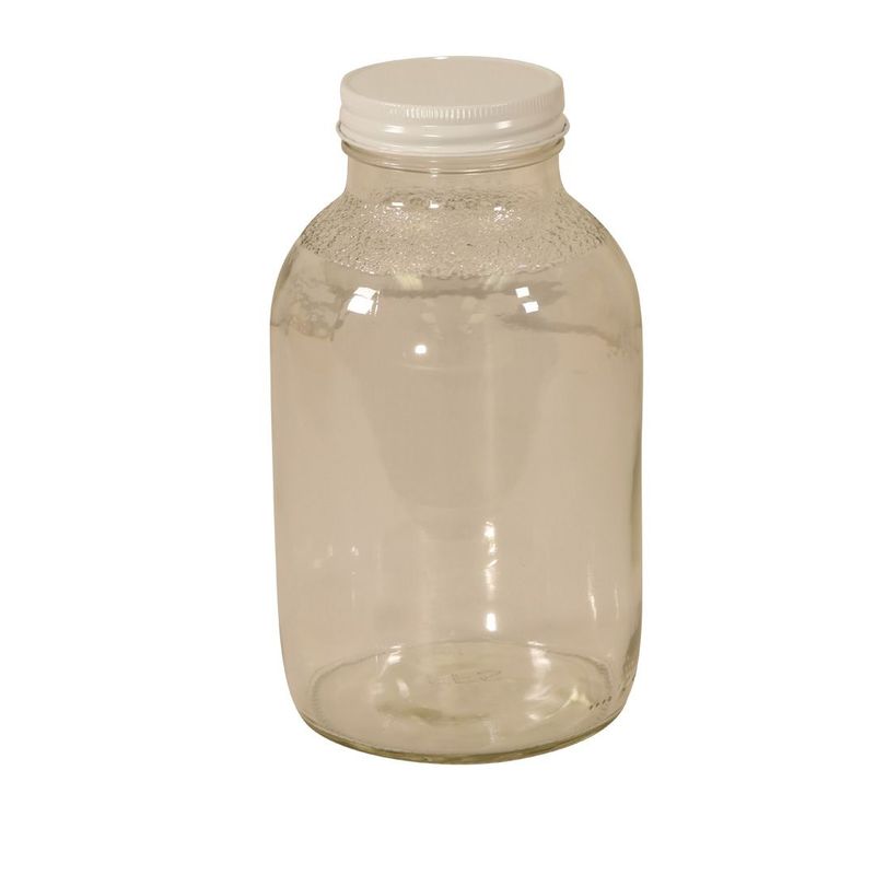 Containers by Case - Glass Jar 5 lb. 1 HALF DOZEN with Lids