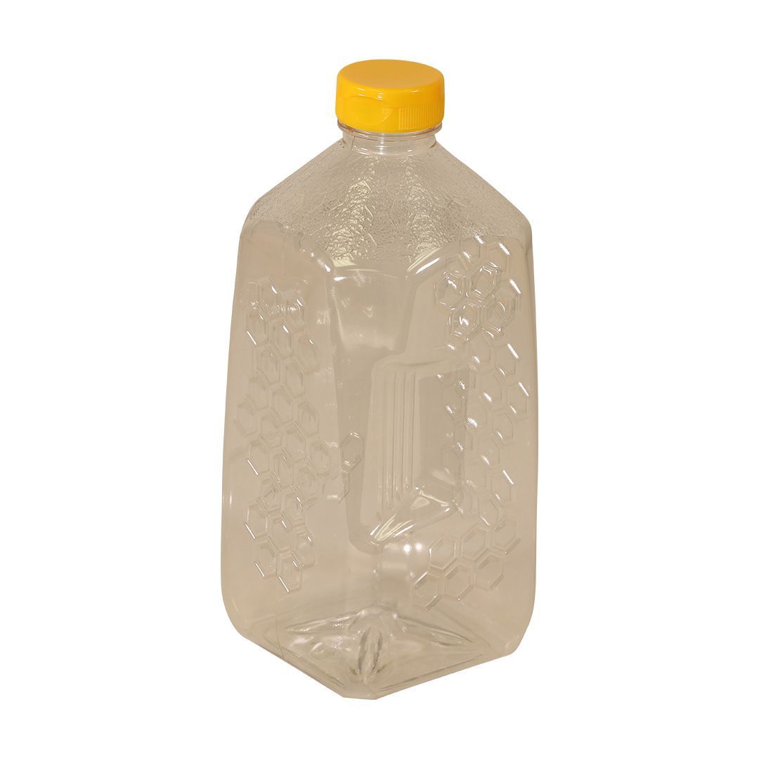 Containers by Case Plastic - Bottle 5 lb. 1 HALF DOZEN with Lids