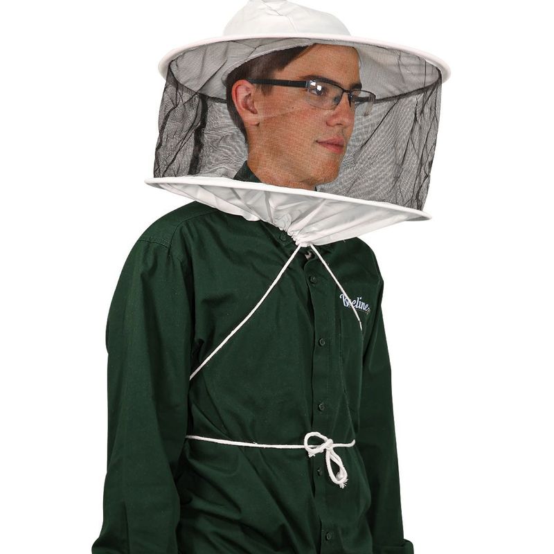 Polycotton Bee Veil Round - Drawstring