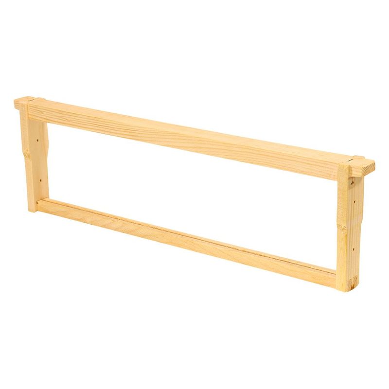 Frame - Shallow Assembled Wedged Top Bar Split Bottom Bar w/ holes Commercial