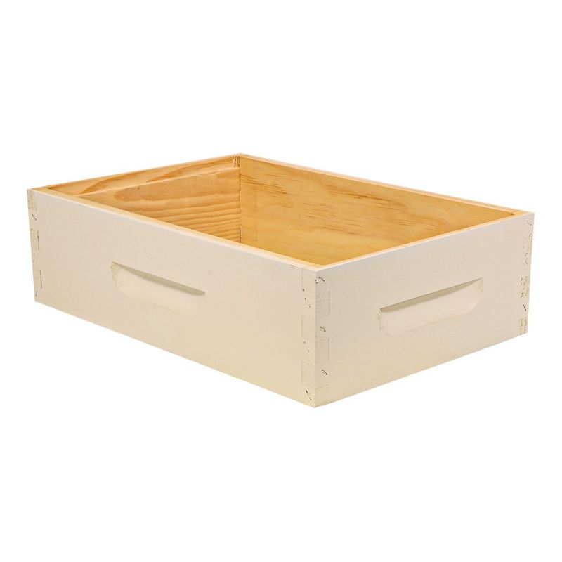 Shallow Super - Fingerjointed Painted Commercial 8-frame