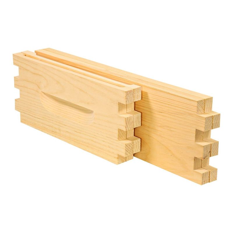 Shallow Super - Fingerjointed Unassembled Commercial 8-frame