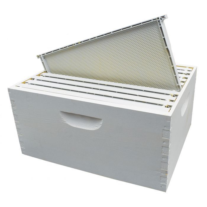 10-Frame Deep Super 9 5/8" with Coated EZ Frames Commercial Assembled/Painted