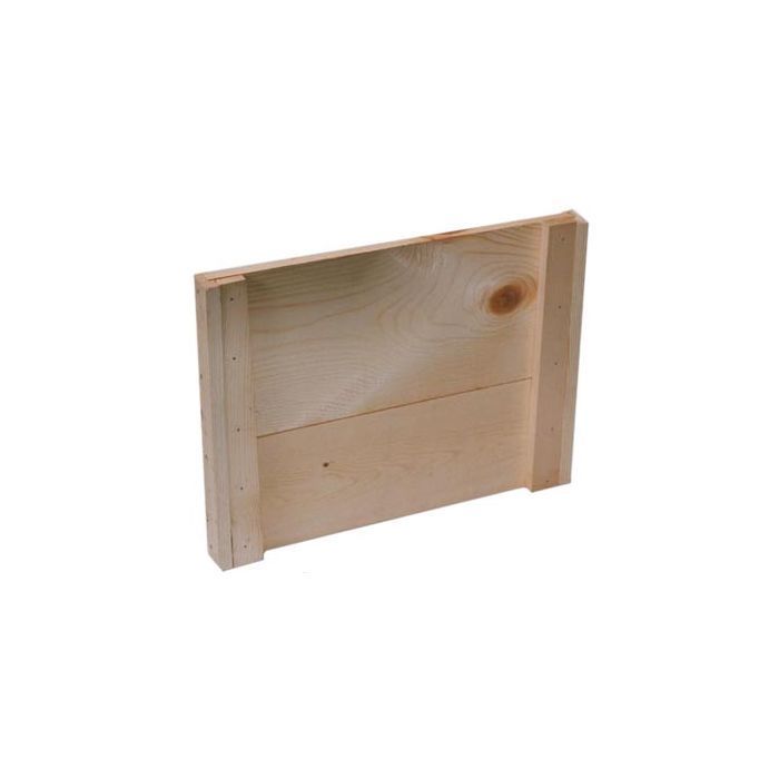 10-Frame Flat Wood Outer Cover Commercial Unassembled