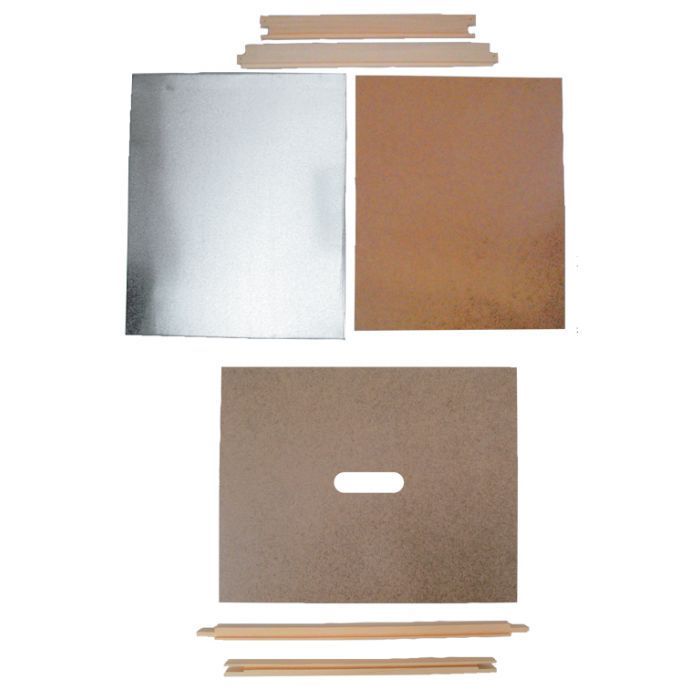 10-Frame Telescoping Metal Outer Cover with Inner Cover Select Unassembled