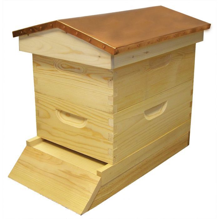 8-Frame Medium 6 5/8" Garden Hive Assembled