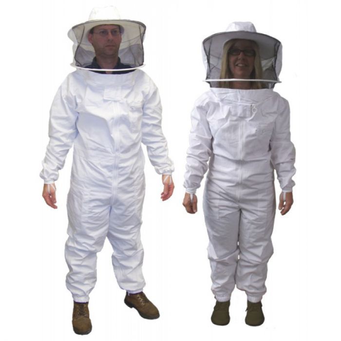 Hat/Veil Combo with Polyester/Cotton Suit