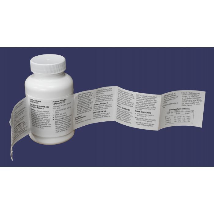 Wax Moth Larvicide B402 Certan 5 oz