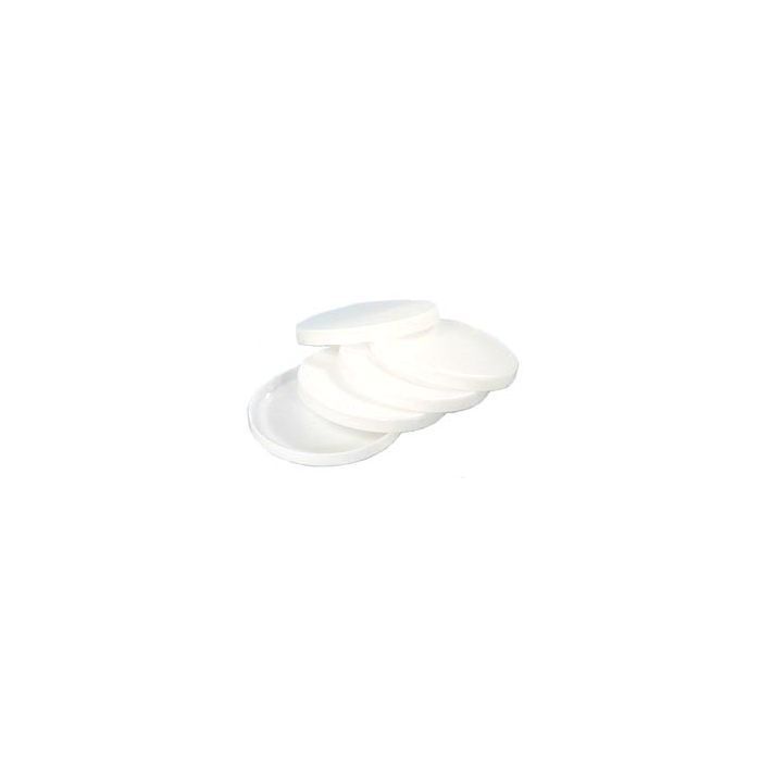 Plastic Opaque Covers for Round Section - 200 Pack