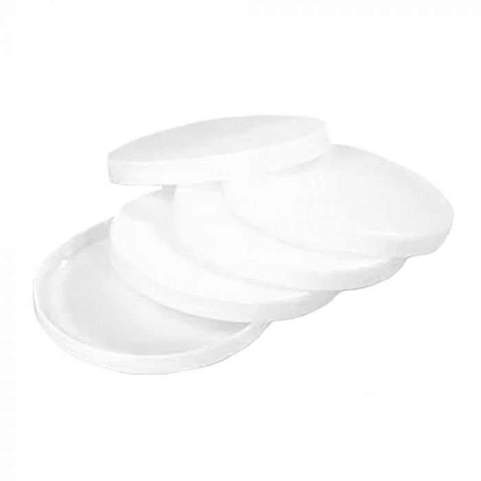 Plastic Opaque Covers for Round Section - 400 Pack
