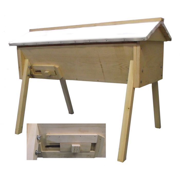 Top-Bar Hive with Metal Roof Select Assembled