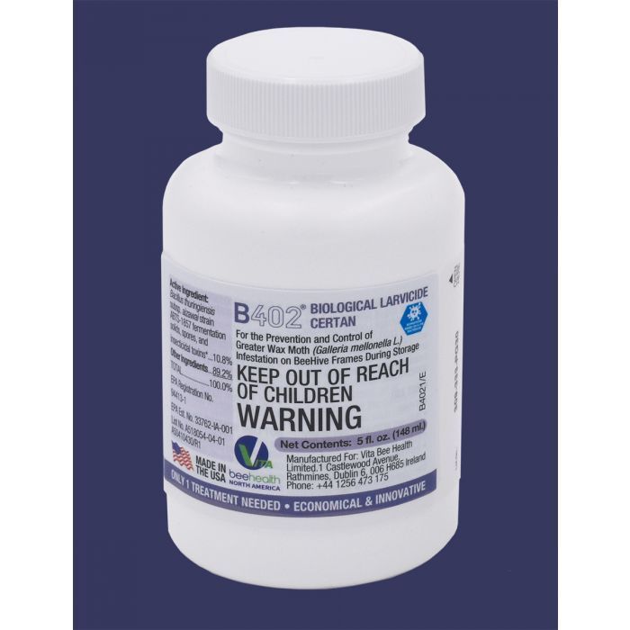 Wax Moth Larvicide B402 Certan 5 oz