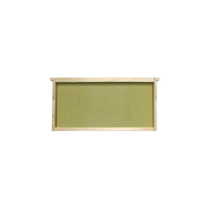 Deep 9 1/8" Grooved Top Bar Frames with Coated Plasticell Commercial Assembled
