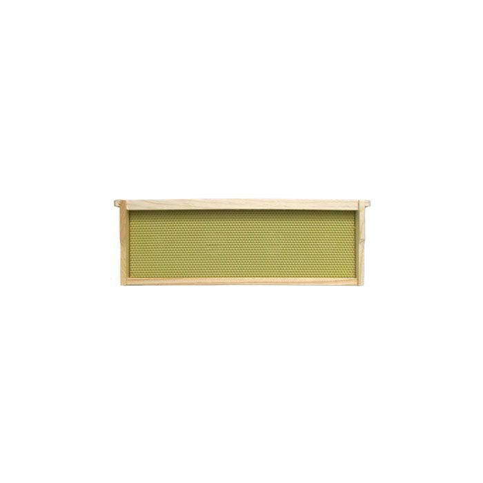 Medium 6 1/4" Grooved Top Bar Grooved Bottom Bar Frames with Coated Plasticell Commercial Assembled