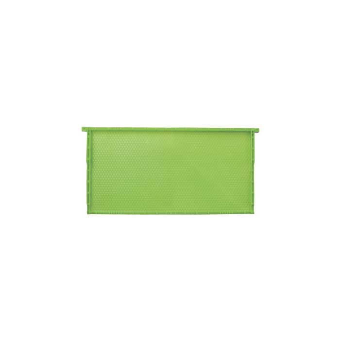 Medium 6 1/4" Single Coated Green Drone Comb EZ Frame - Each